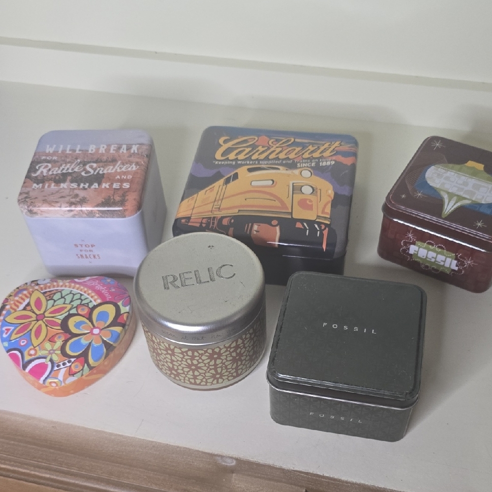 Bundle Of Tins-Set Of 6